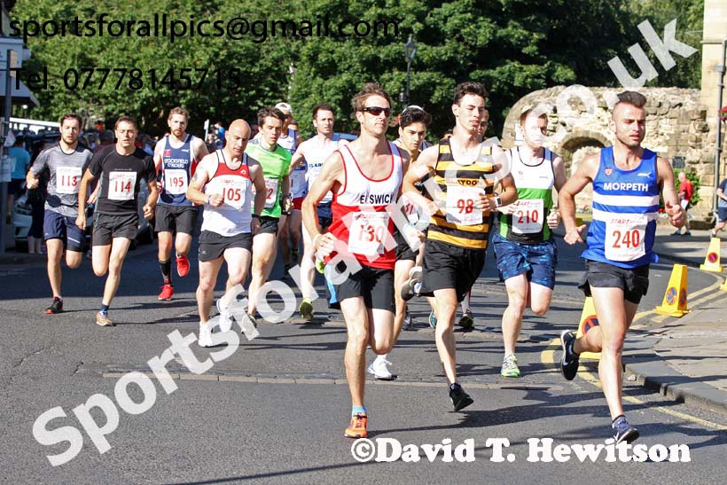 Hexham 10k, 2018 Hexham Half Marathon/10k5k. Photo: David T. Hewitson/Sports for All Pics